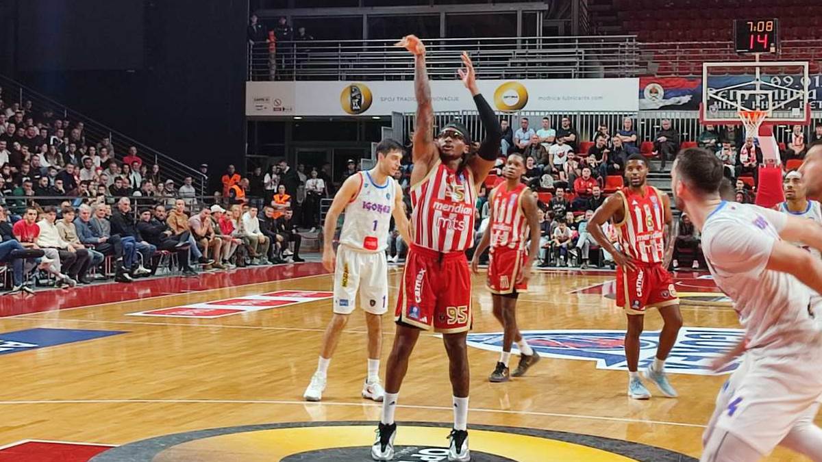  ABA liga Igokea Crvena zvezda uživo prenos  