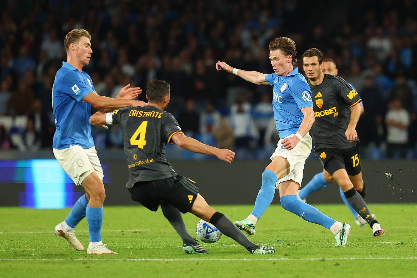  Serija A Napoli Roma 3:3  