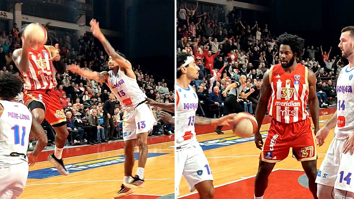  Igokea Crvena zvezda blokada i koš Čime Monekea za pobjedu  