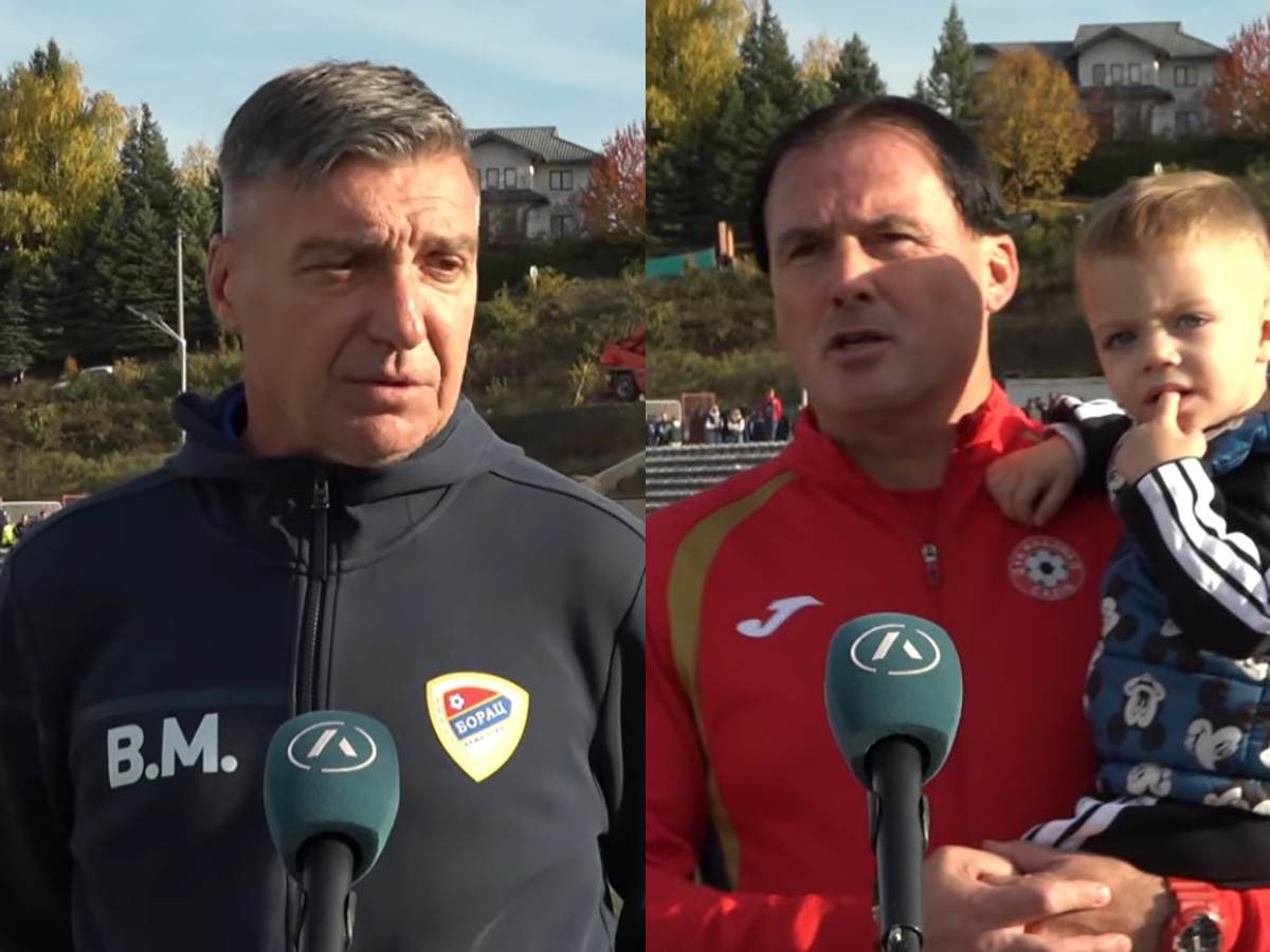  Vinko Marinović i Safet Nadarević izjave poslije Krajina - Borac 