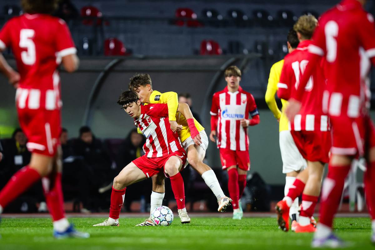  omladinci crvene zvezde pobijedili u ligi sampiona 