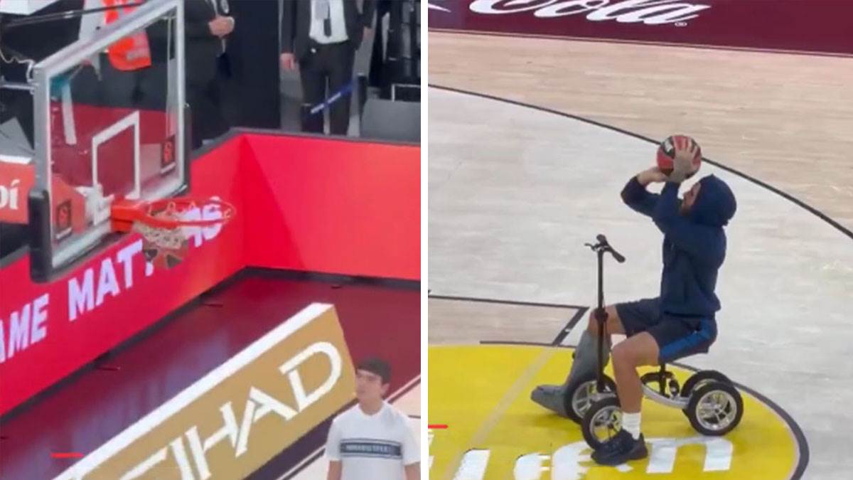  Majk Džejms povrijeđen šutirao na koš 