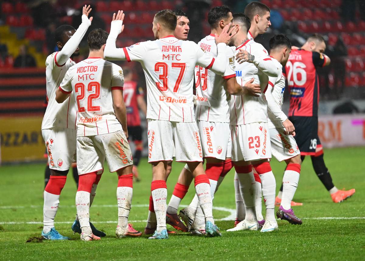  Crvena zvezda pobijedila Mačvu 4:2 