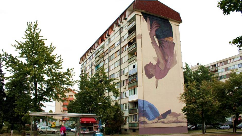  Banjaluka: Završen mural u Boriku "Ikar" 