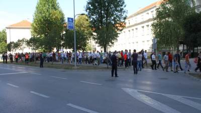  Protesti mladih opozicije u Banjaluci 