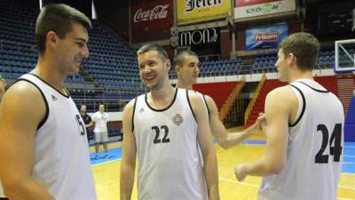  KK Partizan na pripremama u Francuskoj 