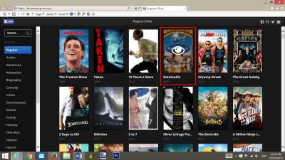  Ponovo radi Popcorn Time onlajn bioskop 