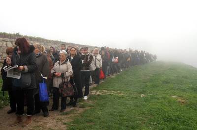  Sveta Petka - Hiljade vjernika na Kalemegdanu 