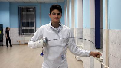  Jakov Šola, mačevalac iz BiH koji se takmiči za hrvatsku reprezentaciju 