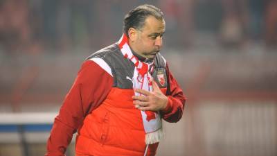  Miodrag Božović na klupi protiv Javora 