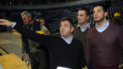  Vanja Udovičić posjetio vaterpoliste Srbije 