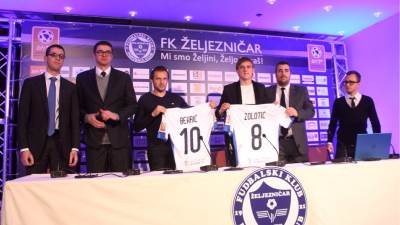  Željezničar predstavio Samira Bekrića i Nermina Zolotića 
