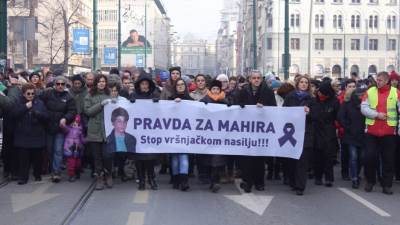  Sarajevo: Održana mirna šetnja za Mahira 