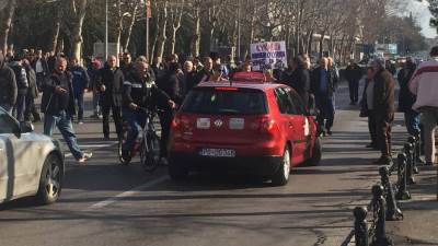  Demonstranti DF-a i danas blokirali saobraćaj 