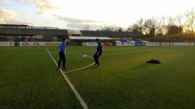  Nikola Ćetković na probi u slavnom Anderlehtu. 