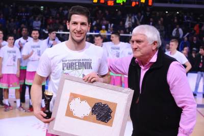  Nikola ivanović MVP Kupa Koraća 