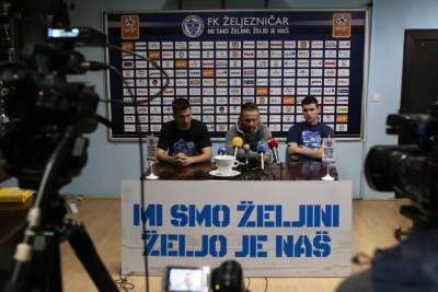  Edis Mulalić pred meč Željezničar - Široki Brijeg 