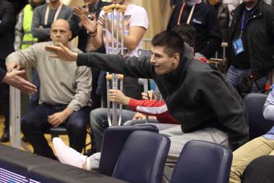  Luka Mitrović čeka povratak na teren 