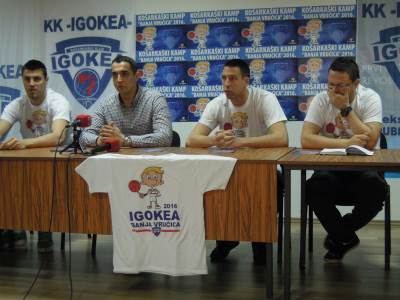  KK Igokea, prvi košarkaški kamp 