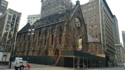  Pravoslavna crkva u Njujorku nakon požara… (FOTO) 