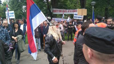  U Banjaluci održani miting i kontramiting FOTO 