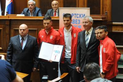  Veljko Paunović dobio najviše društveno priznanje iz oblasti sporta 