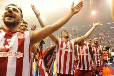  Marko Gudurić poslije trojke za pobjedu protiv Partizana 