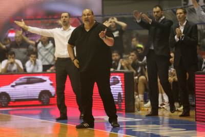  Aleksandar Džikić poslije pobjede protiv Crvene zvezde 