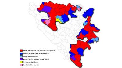  Izbori 2016: SNSD pobjednik lokalnih izbora u RS 