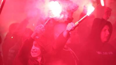  Huligani prekinuli meč Velež - Sloboda u Međugorju 