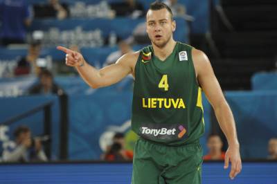  Donatas Motiejunas u Bruklinu 