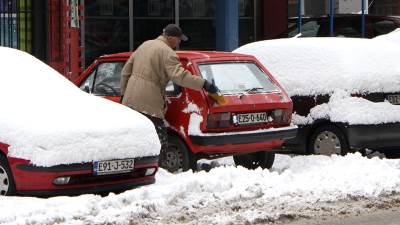  Danas hladno, padaće slab snijeg 