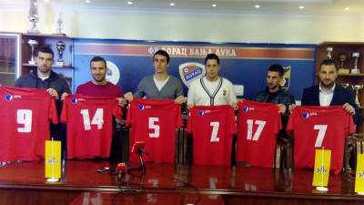  FK Borac predstavio šest novih igrača 