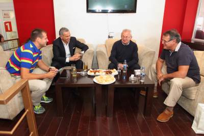  Prepucavanje KK I FK Crvena zvezda, Nebojša Čović i Zvezdan Terzić 