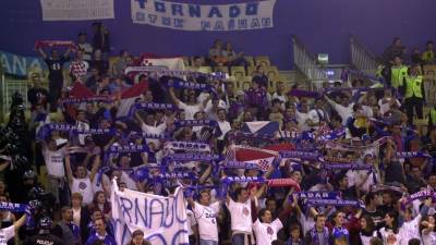  Zadar kažnjen mečom bez publike zbog skandiranja Ubij Srbina na utakmici protiv Partizana 