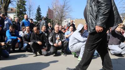  Radnici ŽRS štrajk protest  