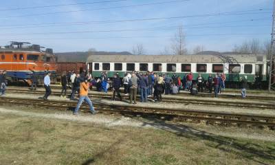  protesti radnika ŽRS 