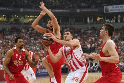  Marko Gudurić i Nemanja Dangubić o porazu od Olimpijakosa, suđenju, Barseloni.. 