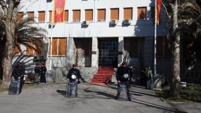  Podgorica: Protest protiv učlanjenja u NATO 