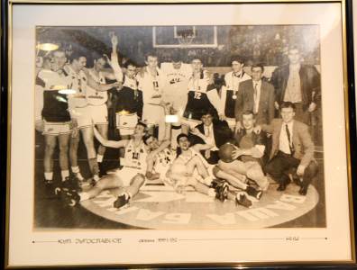  KK Partizan prvak Evrope 1992. Šilobad i Stevanović 