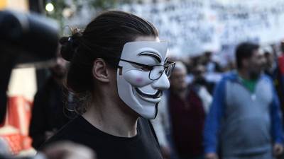  Protest protiv diktature - 20 -ak ispred Skupštine 