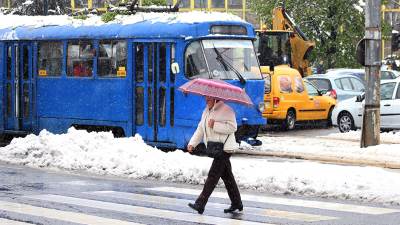  Aprilski snijeg Sarajlijama zadao glavobolju 