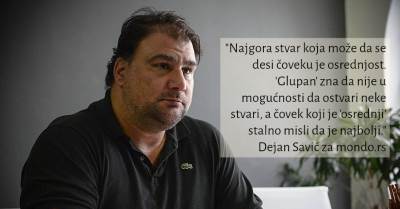  Dejan Savić - evo zašto mu je stomak toliki! 