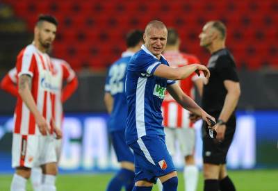  Crvena zvezda Vojvodina 2:0 isključen kapiten Vojvodine Nikola Antić VIDEO 