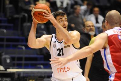  Superliga Srbije: Vršac - Partizan 74-81 