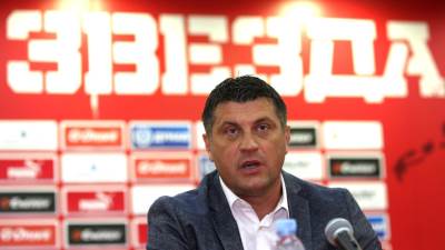  Novi trener Crvene zvezde Vladan Milojević Ne obećavam Ligu Evrope 