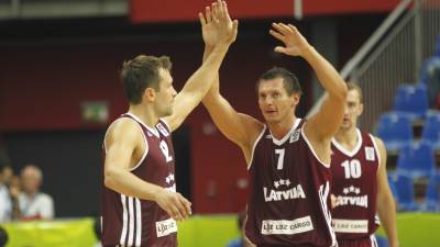  Letonija sa braćom Bertans i Porzingisom na Srbiju 