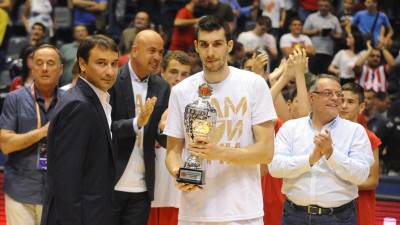  Ognjen Dobrić MVP finala Superlige Srbije 16/17 
