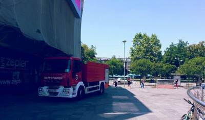  Vatrogasci na Trgu Krajine 