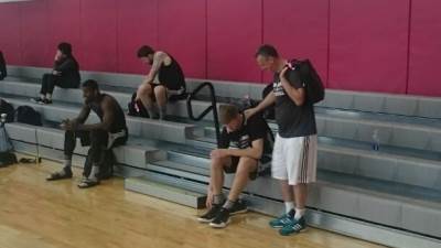  Davis Bertans i Dejan Radonjić u San Antonio Sparsima 